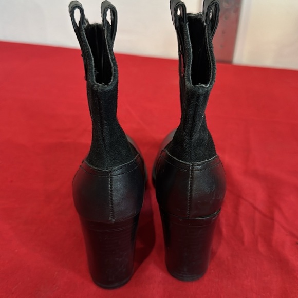 Polo by Ralph Lauren Black Heeled Boots - Picture 4 of 5